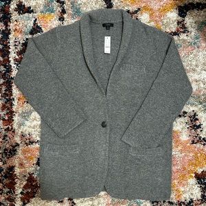 NWT J. CREW Cocoon Sweater Blazer - M